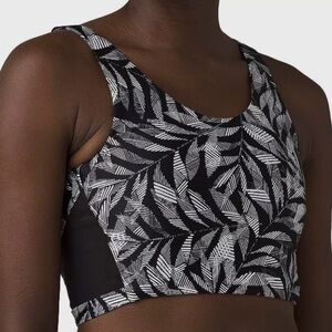 Prana Christie Top Black Springtime Size Small